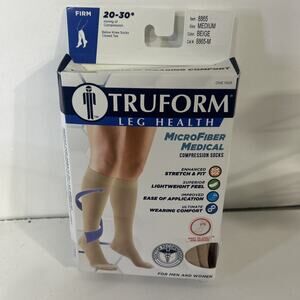 Truform Leg Health Compression Socks – Unisex, Firm Support (20-30 mmHg) 8865